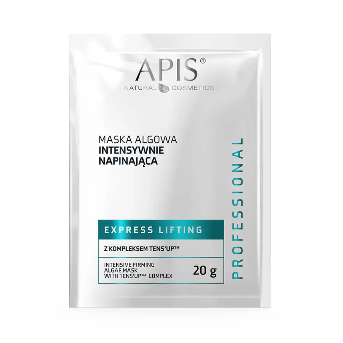 Apis - Express Lifting - Maska do twarzy, algowa z kompleksem TENS'UP 20g