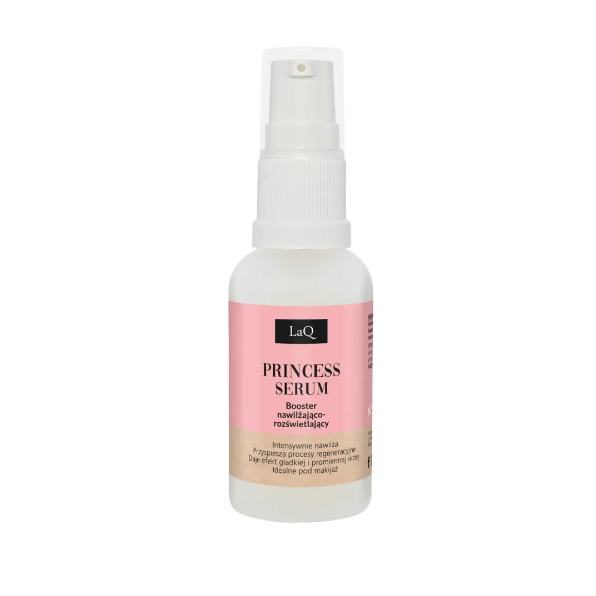 LaQ - Princess Serum - Blur Effect! - Booster Nawilżająco - Rozświetlający 30ml