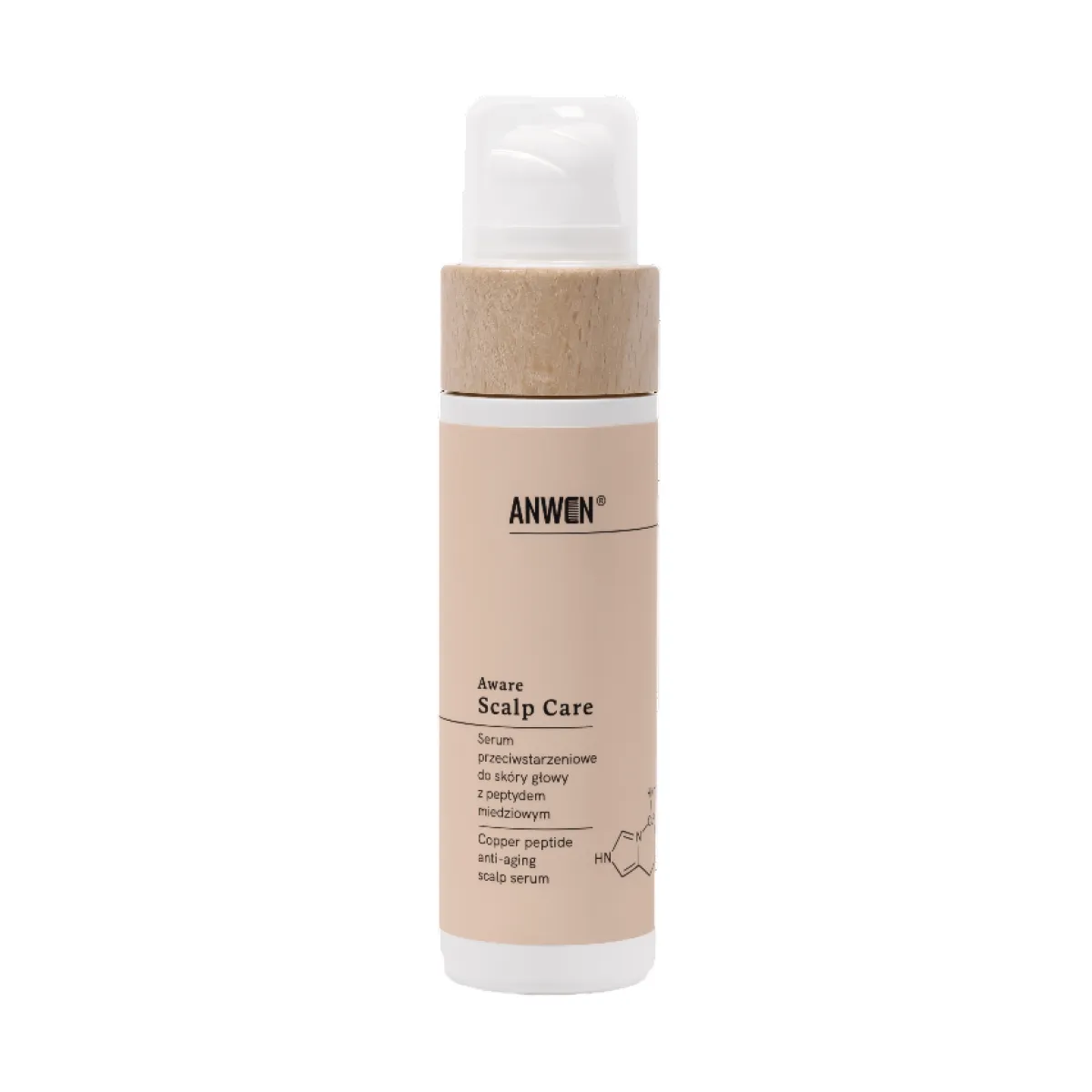 Anwen - Scalp Care - Serum przeciwstarzeniowe do skóry głowy z peptydem miedziowym 100ml