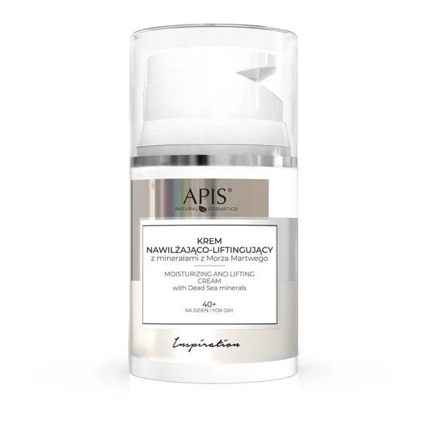 Apis - Inspiration - Krem do twarzy nawilżająco-liftingujący z minerałami z morza martwego na dzień 40+ 50ml