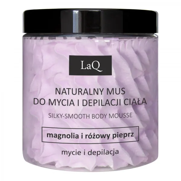 LaQ - Magnolia i Rózowy Pieprz - Mus do mycia i depilacji ciała 100ml