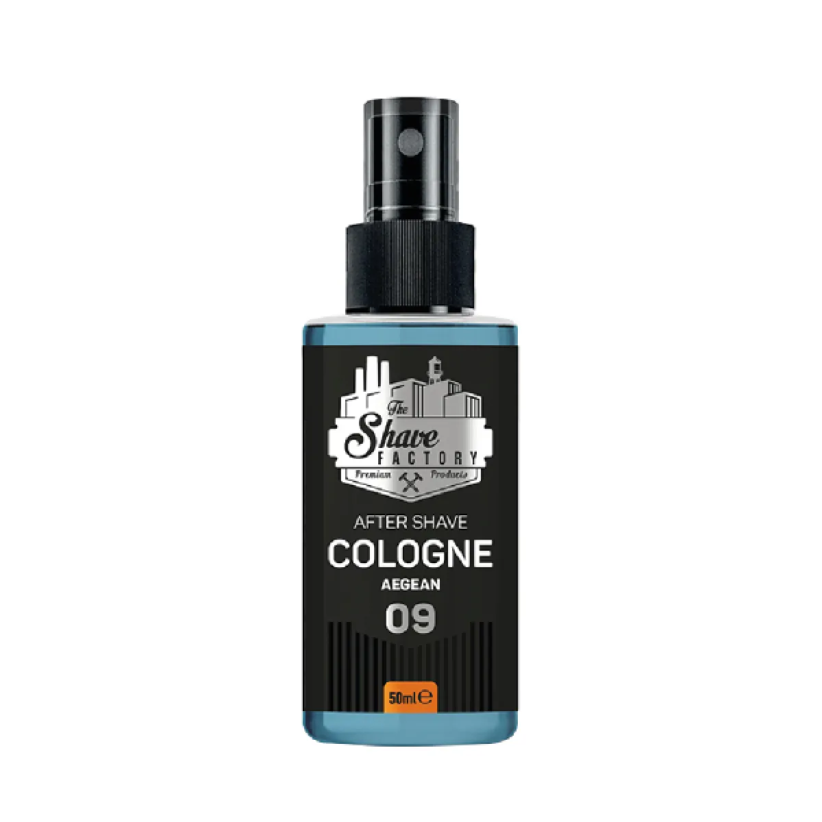 The Shave Factory - Aegean 09 After Shave Cologne Spray - Perfumowana Woda Kolońska po Goleniu 50ml
