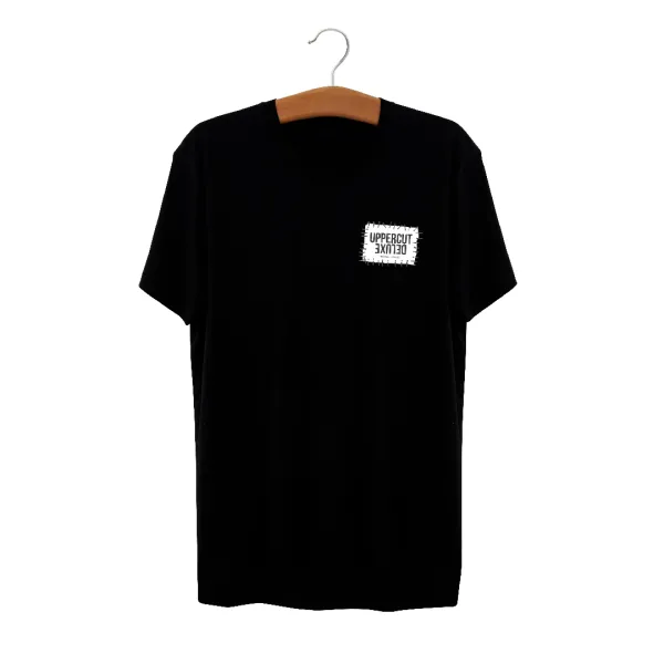 Uppercut Deluxe - T - Shirt Black - Czarna koszulka w rozmiarze M