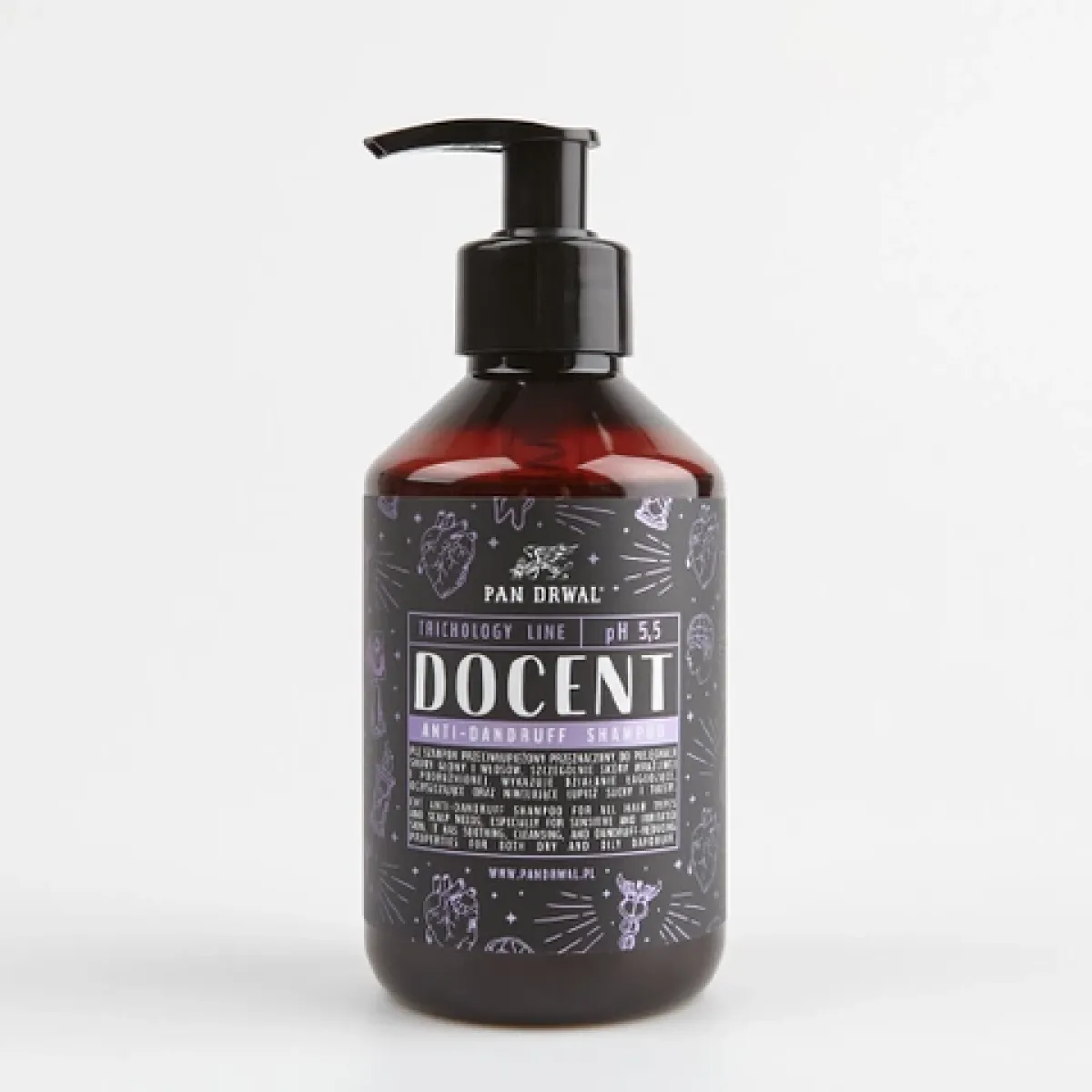 Pan Drwal - Docent - Przeciwłupieżowy szampon do włosów 250ml