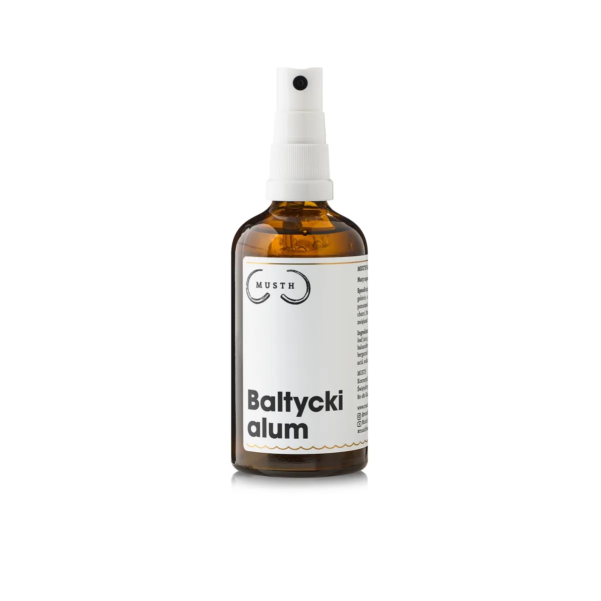 Musth - Baltycki Alum - Dezodorant i aftershave 2w1 100ml