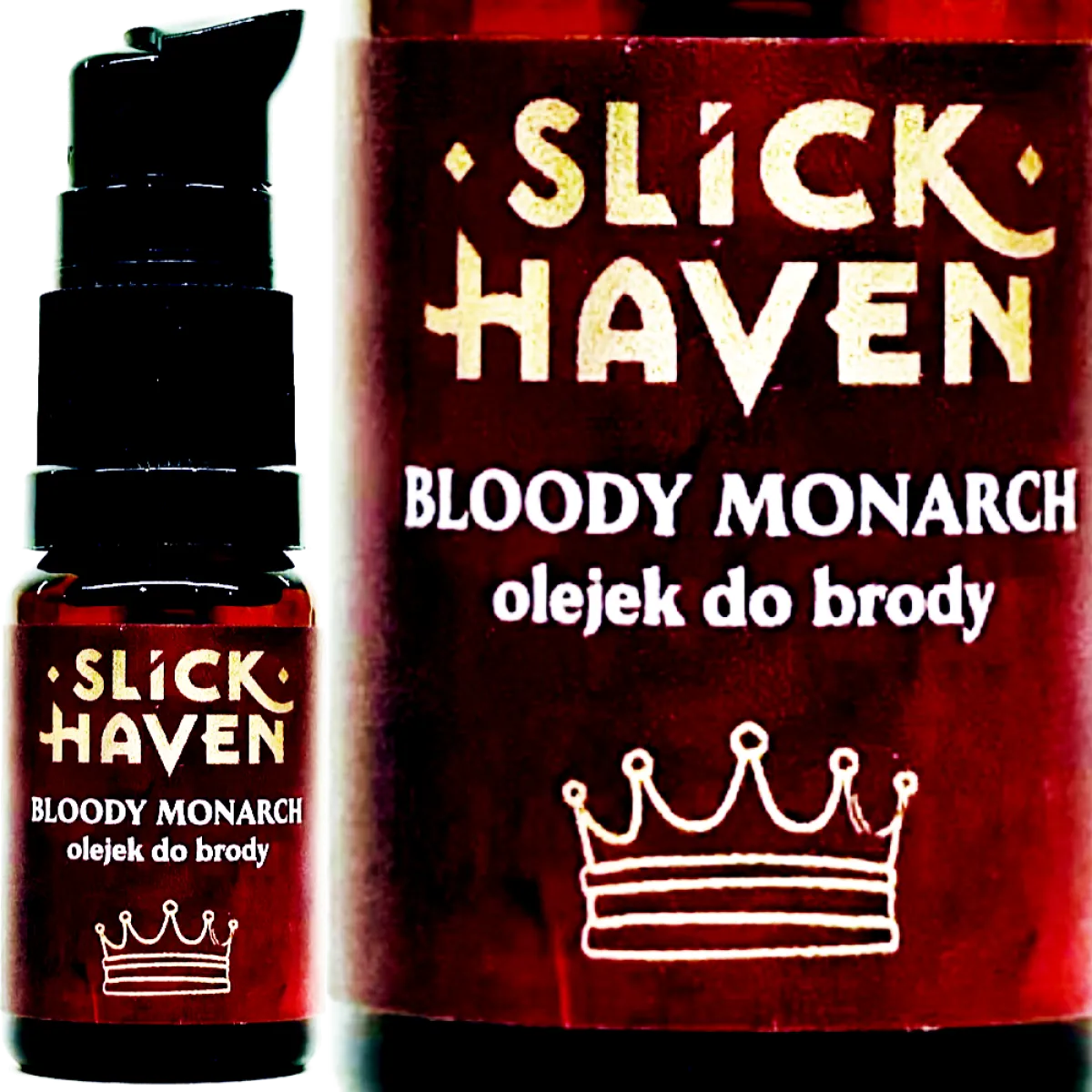 Slickhaven - Bloody Monarch - Olejek do brody 10ml