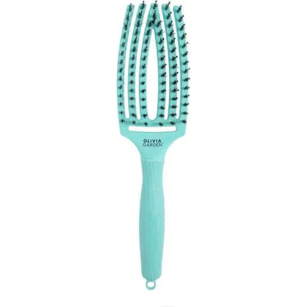 Olivia Garden - Fingerbrush Combo Medium Mint - Szczotka do Włosów