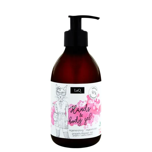 LaQ - Grejpfrut i Zielona Herbata - Żel do ciała i rąk 300ml