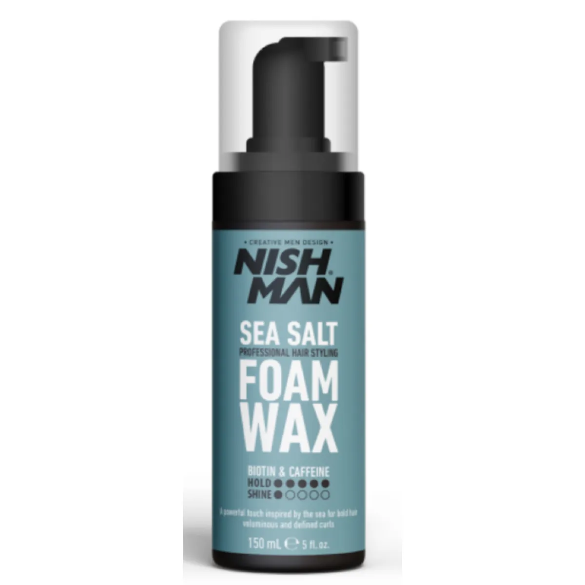 Nishman - Sea Salt Foam Wax - Pianka wosk z Solą Morską 150ml