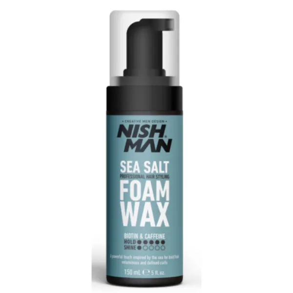 Nishman - Sea Salt Foam Wax - Pianka wosk z Solą Morską 150ml