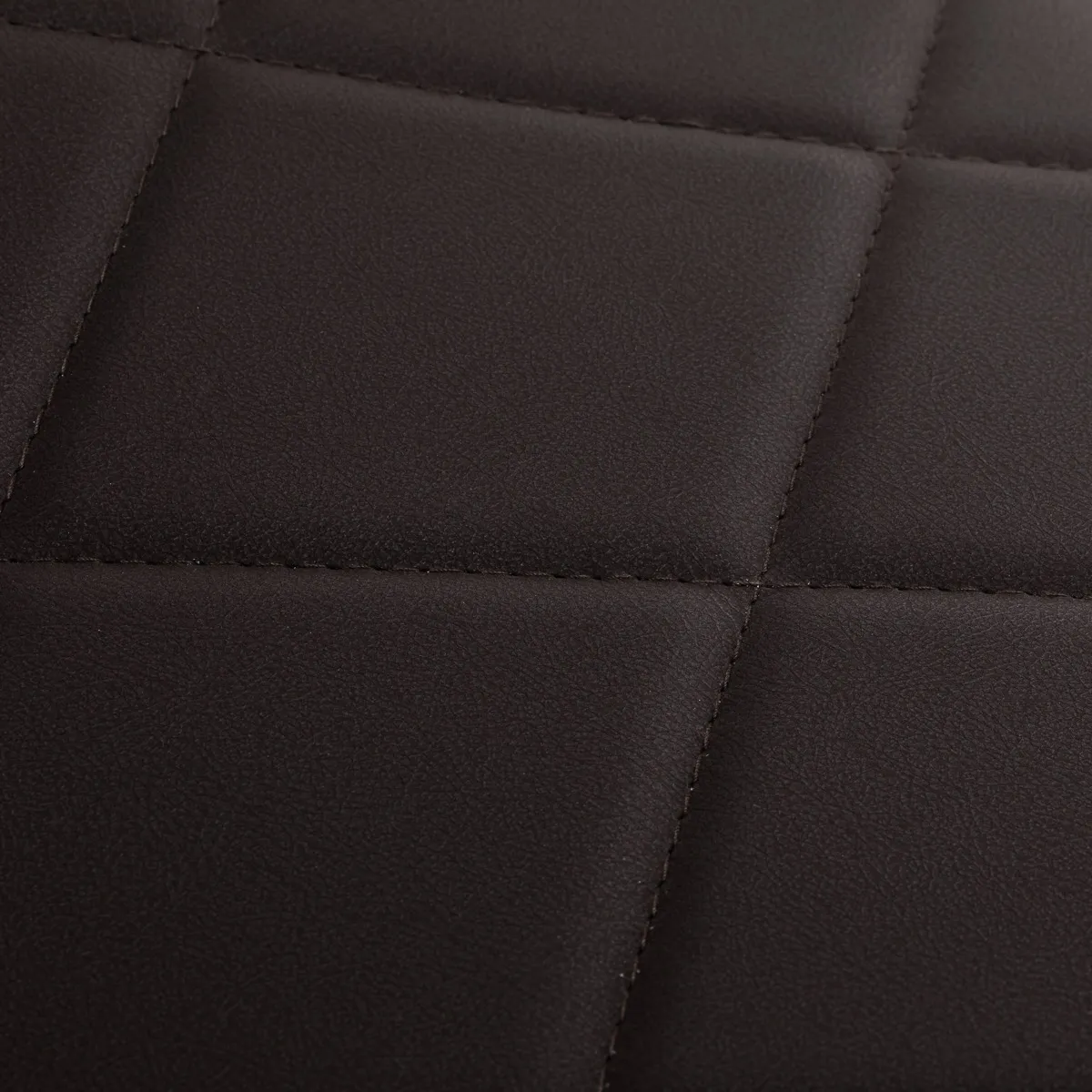 Fotel barberski Gabbiano Bruno brązowy z czarną podstawą