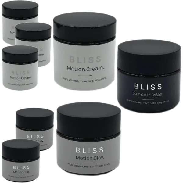 Bliss - Pakiet MIX - 4x Motion Cream, 3x Motion Clay oraz 1x Smooth Wax