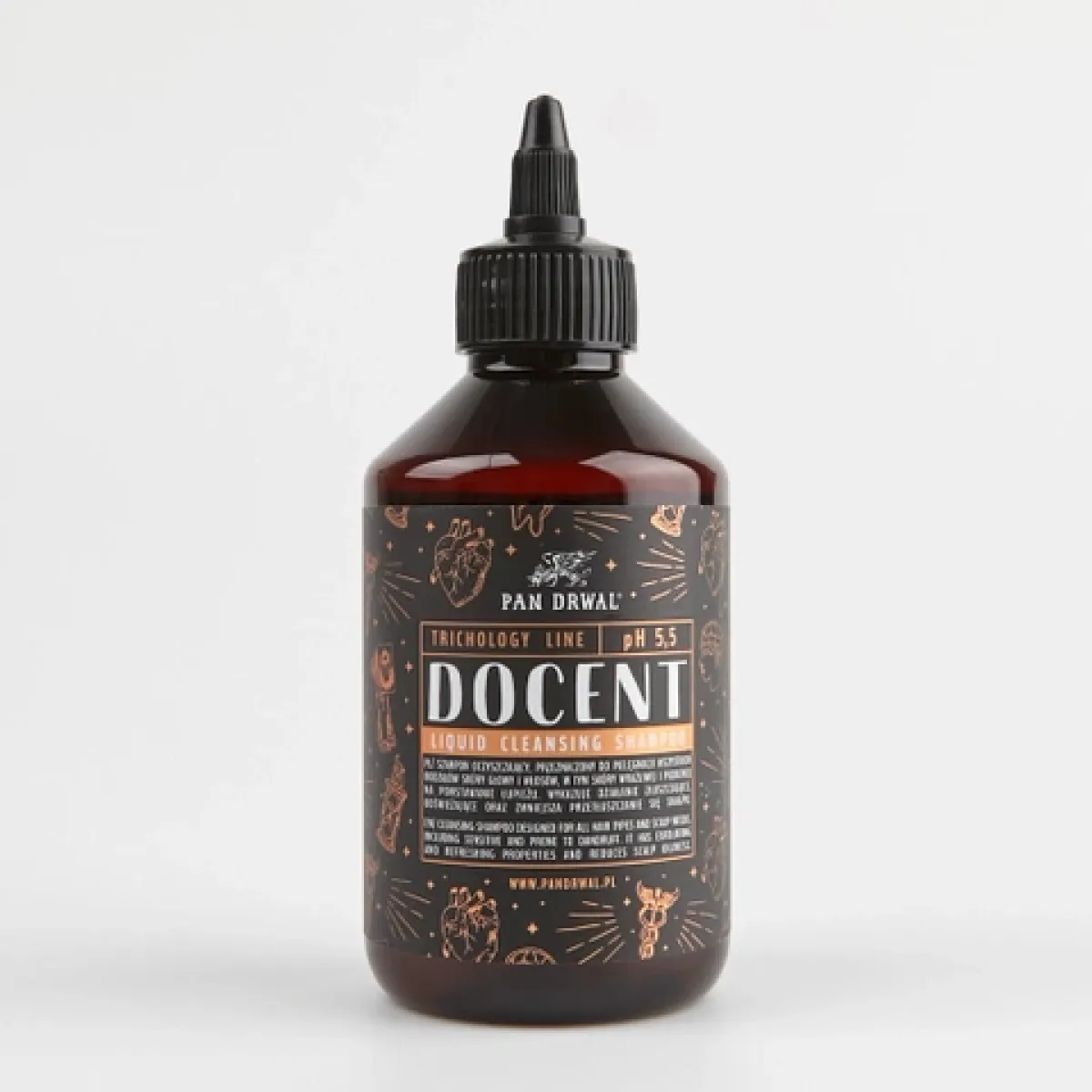 Pan Drwal - Docent - Oczyszczający szampon do włosów 250ml