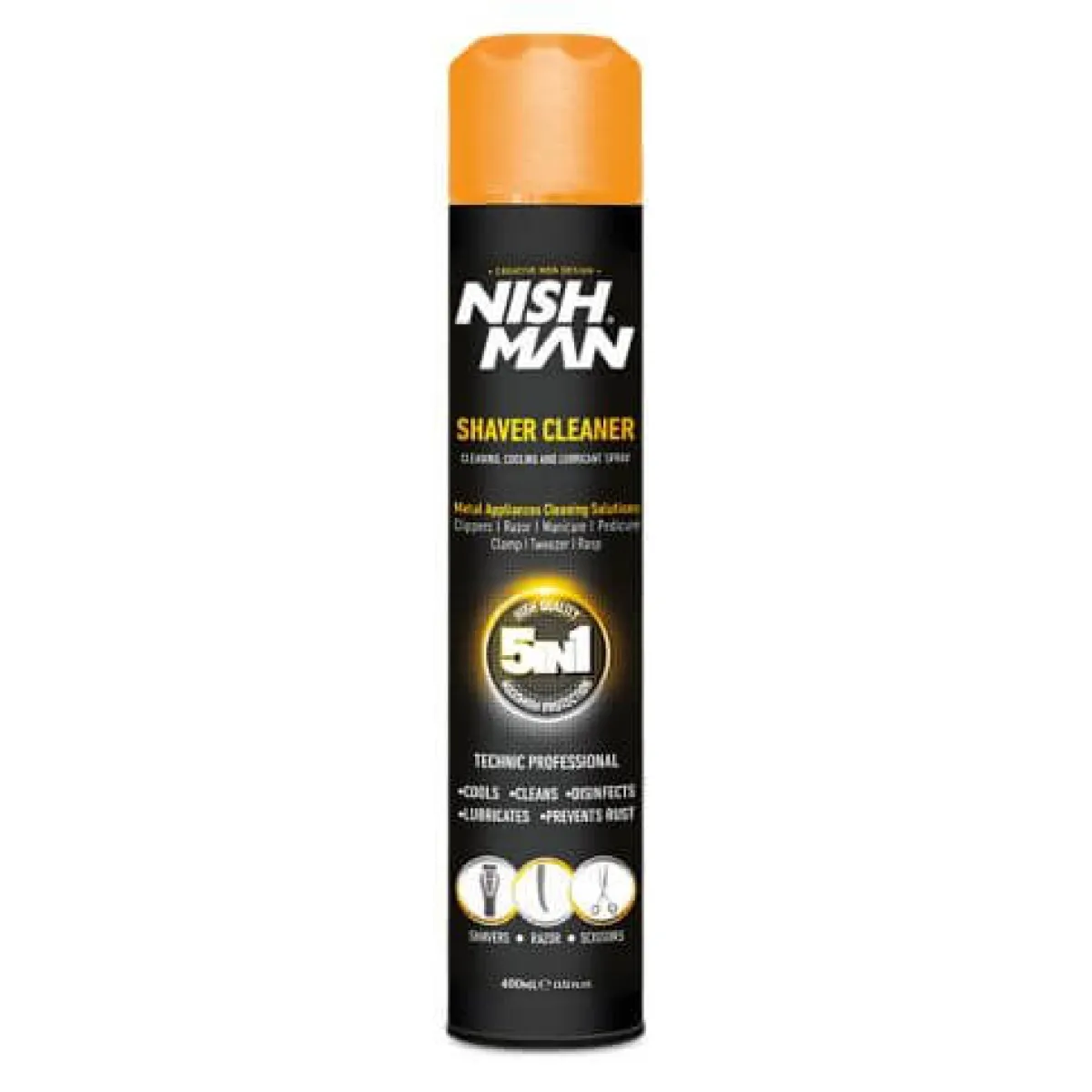 Nishman - Shaver Cleaner - Spray do Maszynek 5w1 400ml