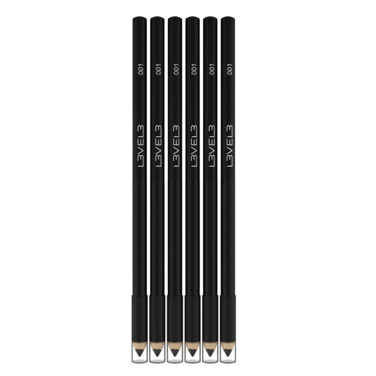 L3VEL3 / LV3 - Zestaw Liner 6szt. kredek - kolor czarny