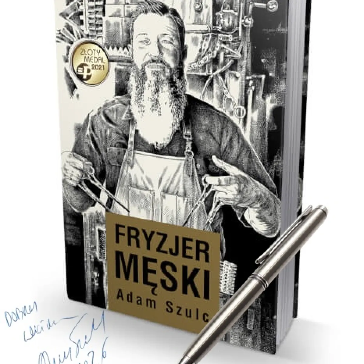 Adam Szulc - Fryzjer męski - Książka z autografem autora, wydanie rozszerzone