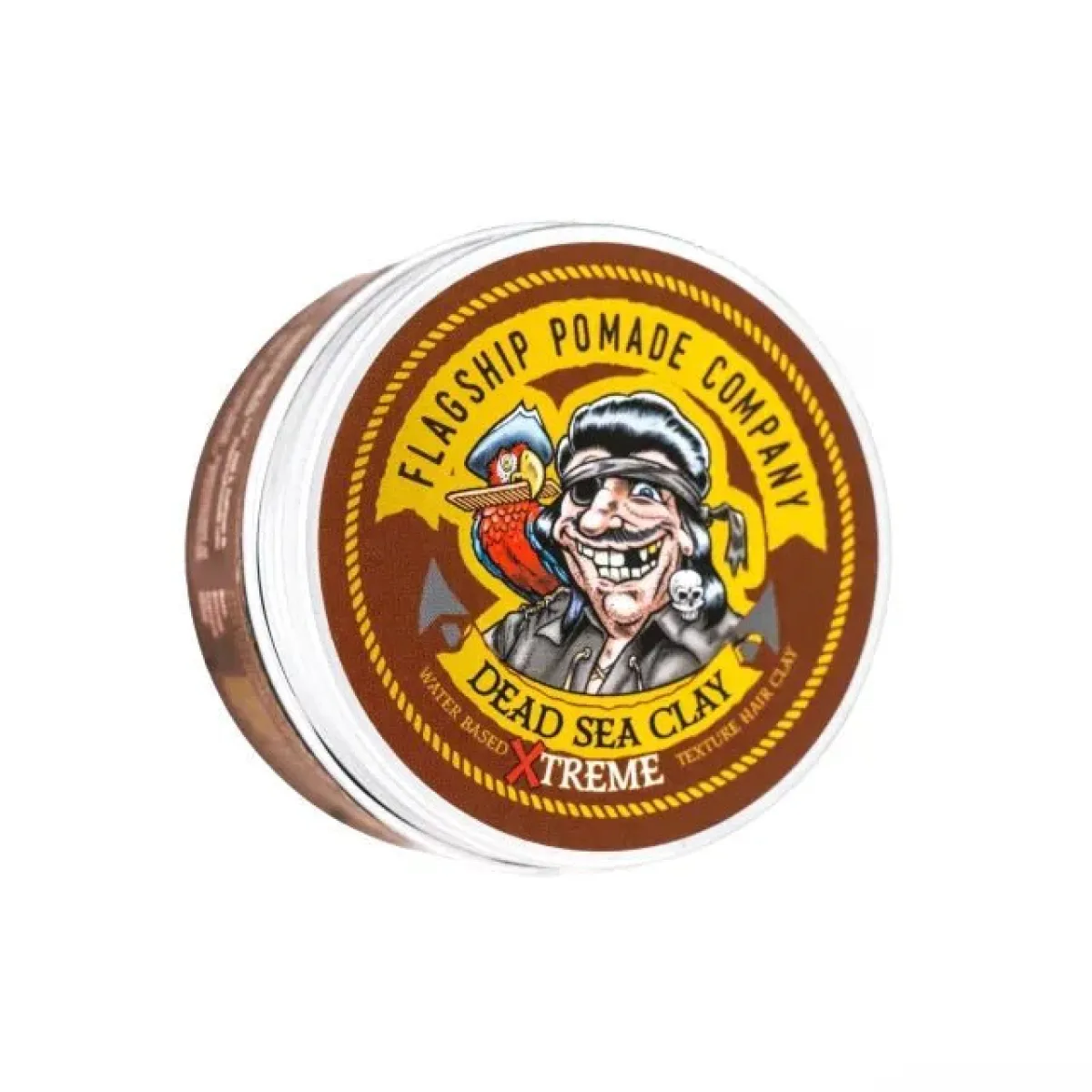 Flagship - Blackship - Dead Sea Clay Xtreme Hair Clay Pomade - Glinka do włosów 96g
