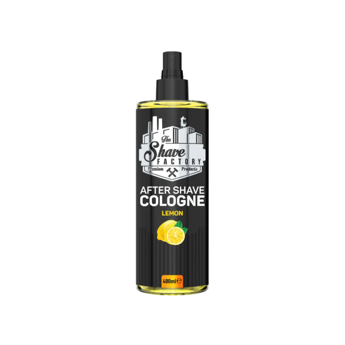 The Shave Factory - Lemon 13 After Shave Cologne Spray - Perfumowana Woda Kolońska po Goleniu 400ml