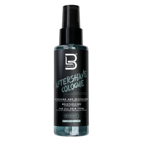 L3VEL3 / LV3 - Midnight Aftershave Cologne - Woda po goleniu 100ml