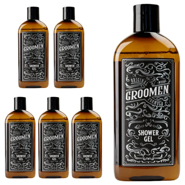 Groomen - Wind - Żel pod prysznic PAKIET 6x300ml