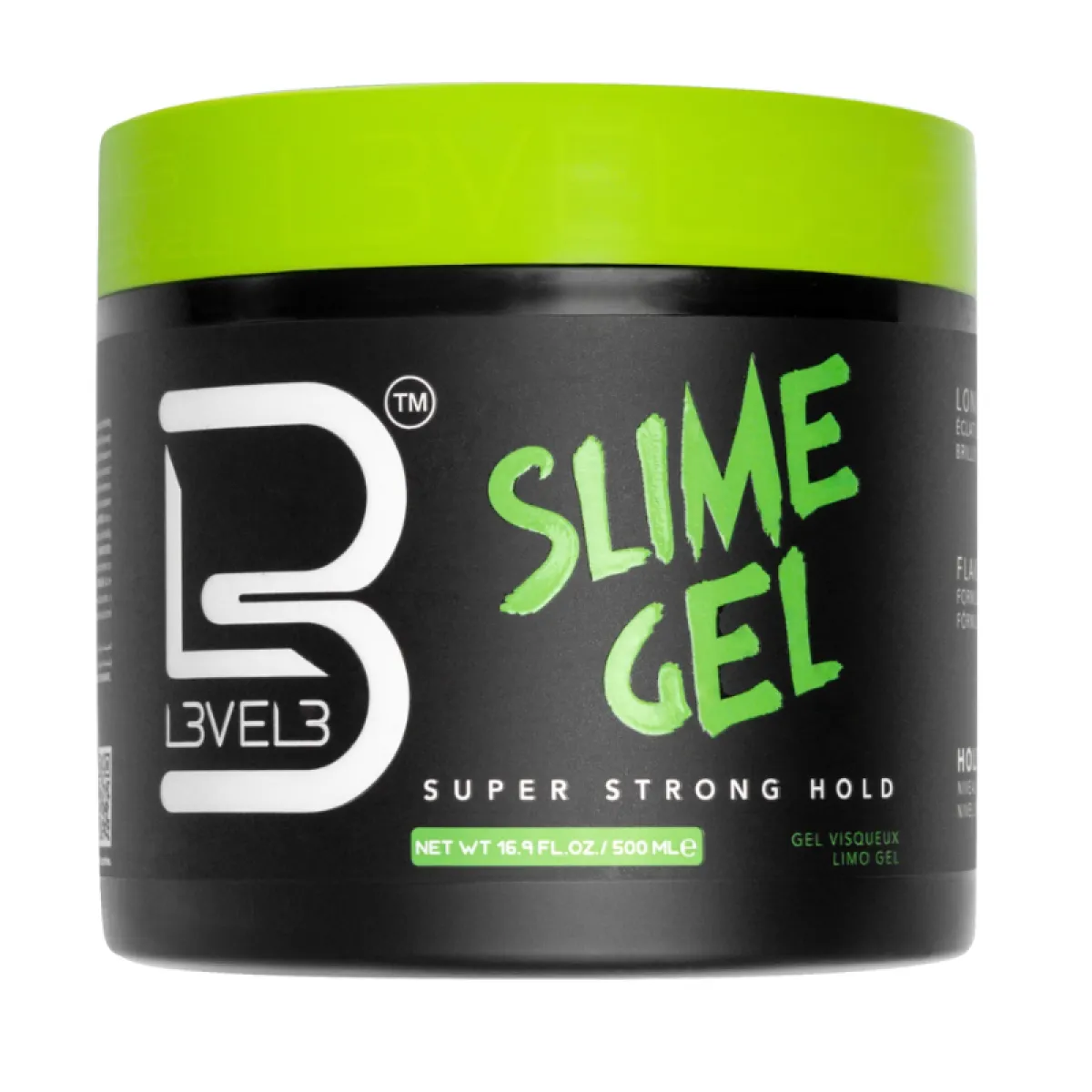 L3VEL3 / LV3 - Slime gel - Profesjonalny żel do stylizacji włosów - mocny - 500ml