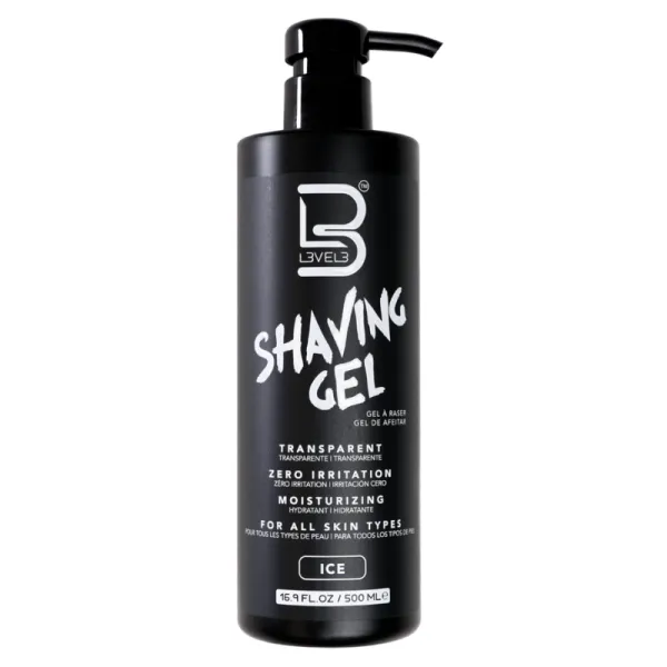 L3VEL3 / LV3 - Gel ICE - Żel do golenia Ice 500ml