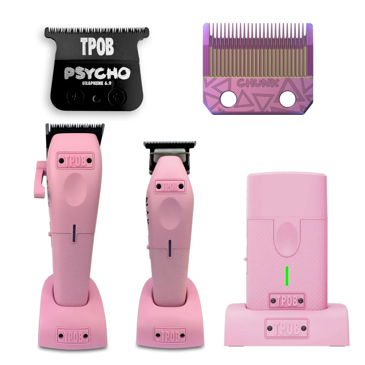 TPOB - Special Candyfloss Pink Bundle - Zestaw barberski, Candy