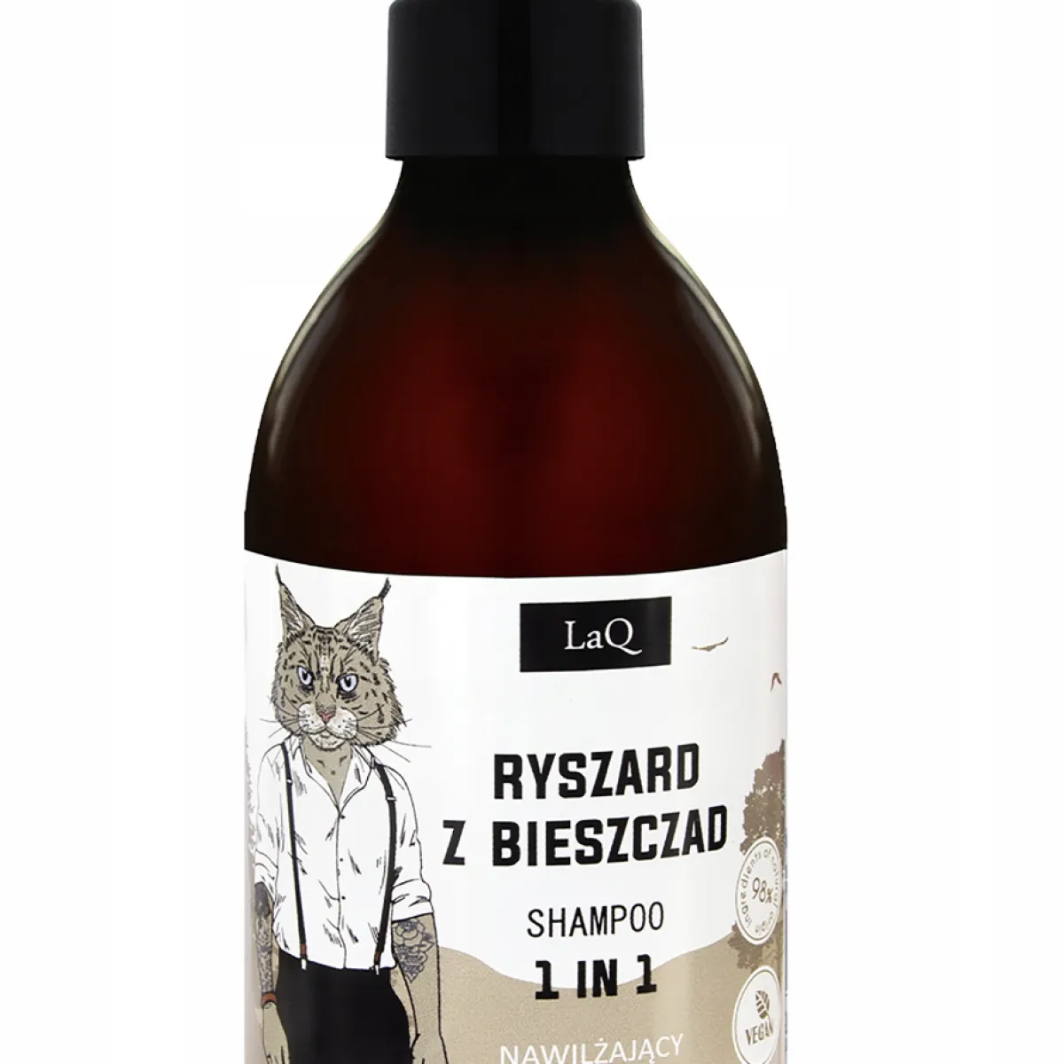 LaQ - Ryszard - Żel pod prysznic 500ml  i Szampon do włosów 300ml - Zestaw