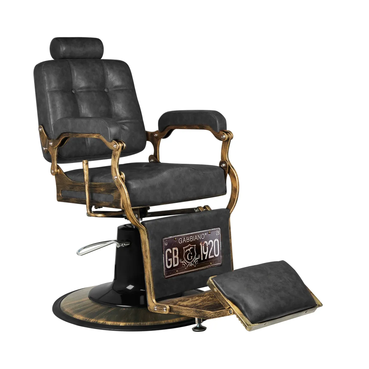 Fotel barberski Gabbiano Boss HD 