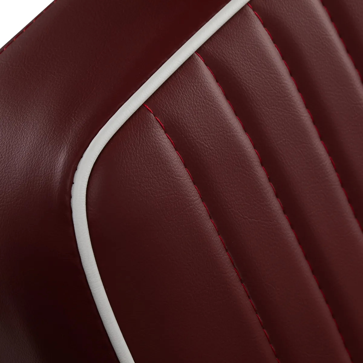 Fotel barberski Gabbiano Visionerio czerwony