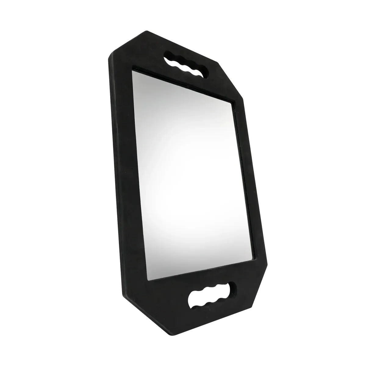 Standard Issue - Handheld Foam Mirror - Lusterko fryzjerskie w czarnej piankowej oprawie