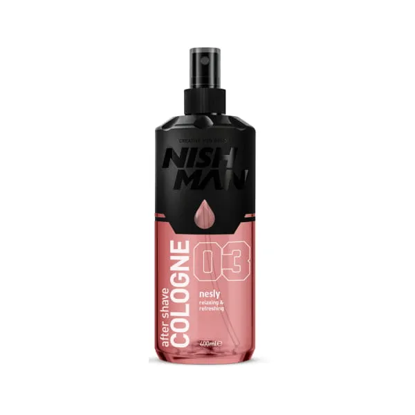 Nishman - 03 Nesly - Aftershave, Woda po goleniu 400ml PAKIET 6+1