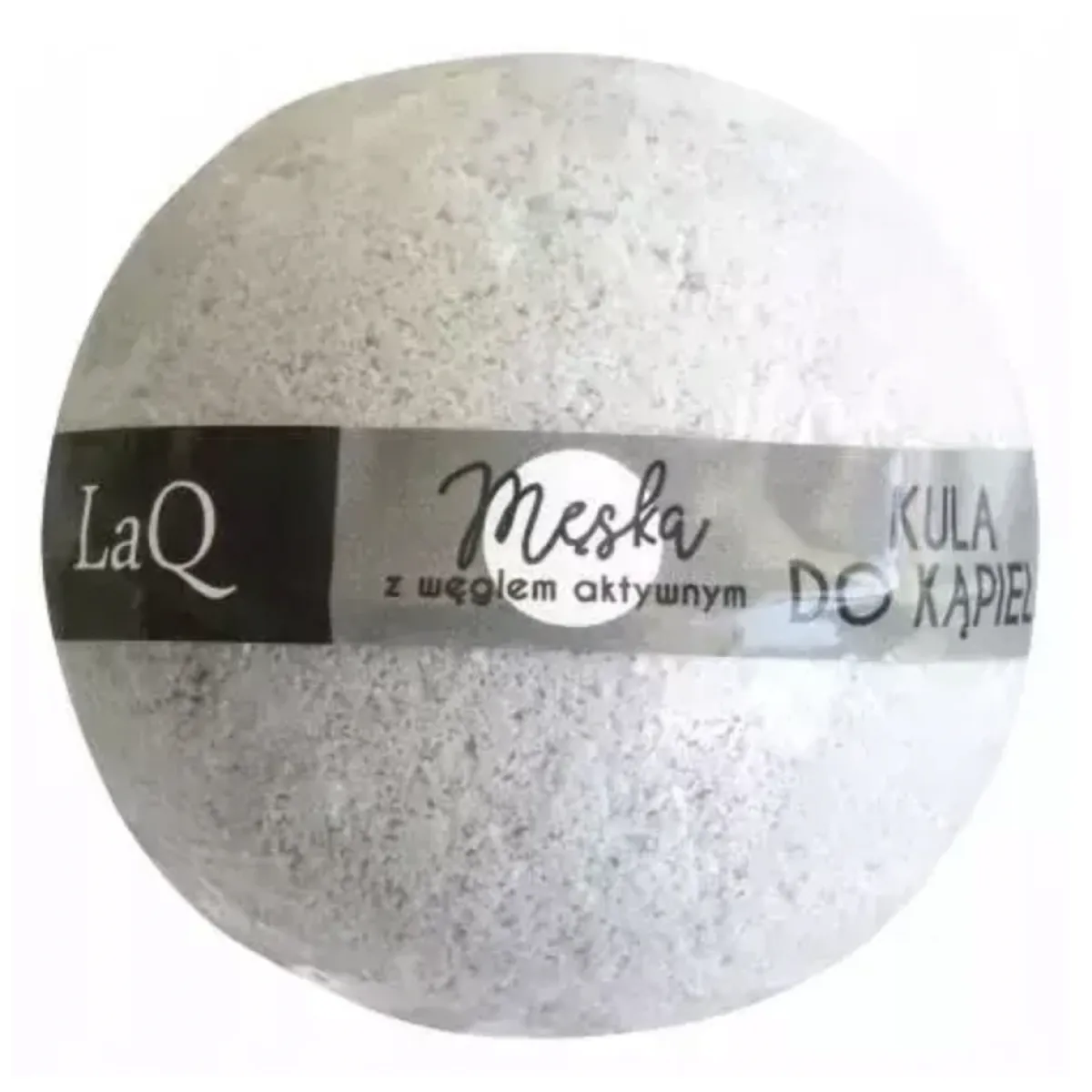 LaQ - Męska, Kozioł z węglem aktywnym - Kula musująca do kąpieli 100g