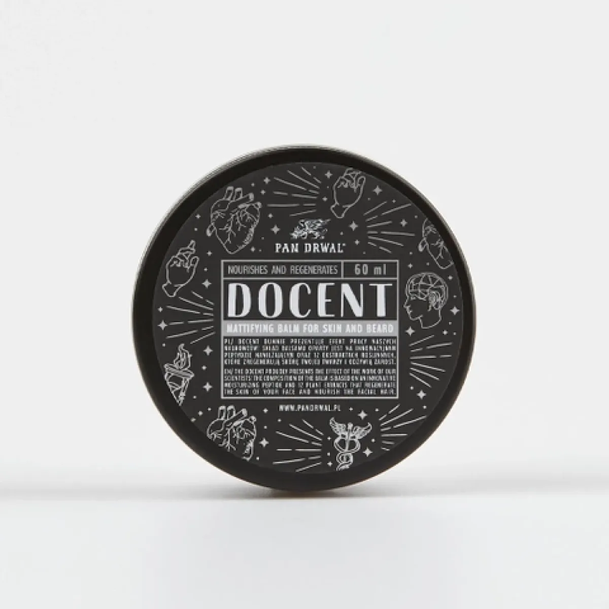 Pan Drwal - Docent - Matowy balsam do brody 60ml