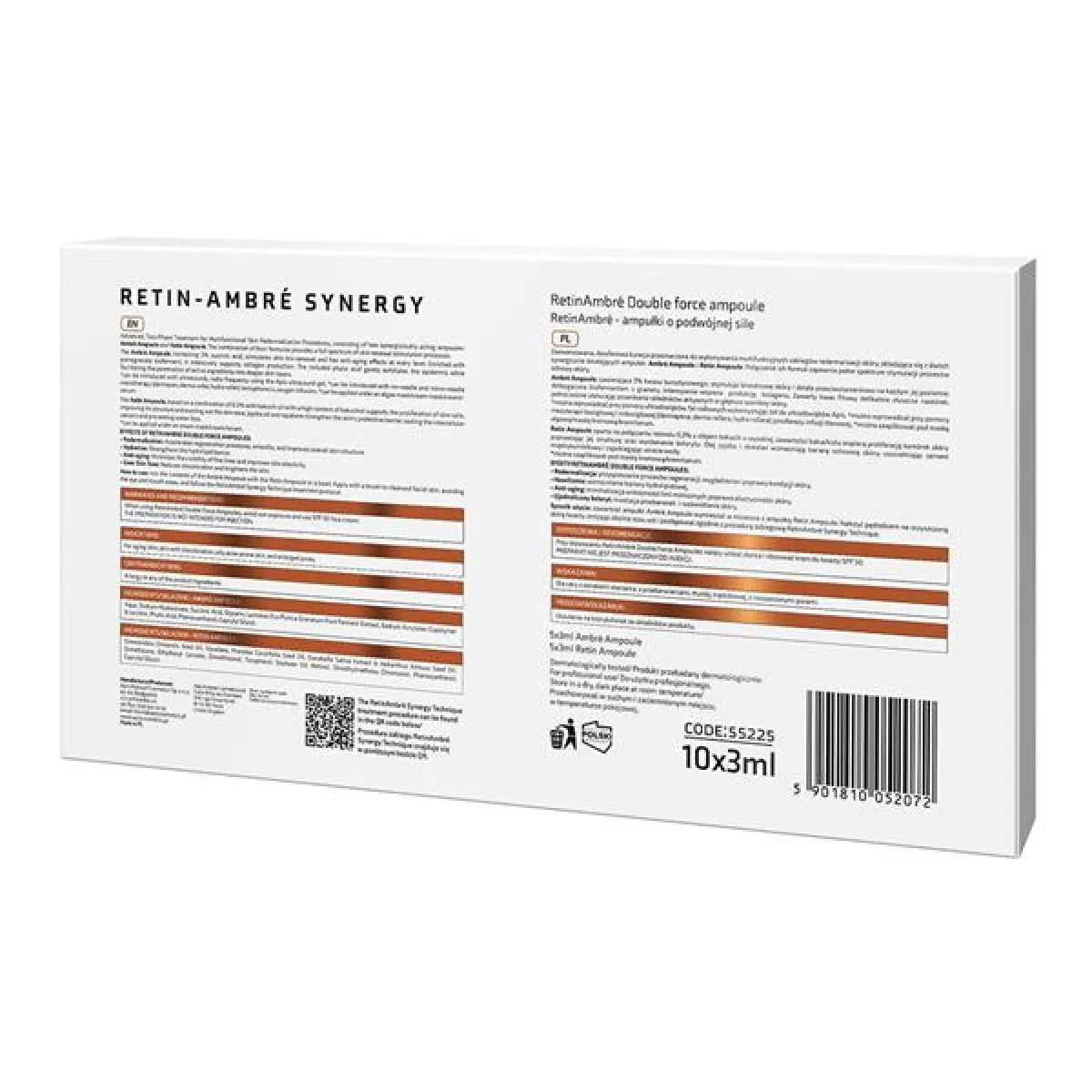 APIS - RETIN-AMBRE SYNERGY Ampułki o podwójnej sile / 10x 3ml