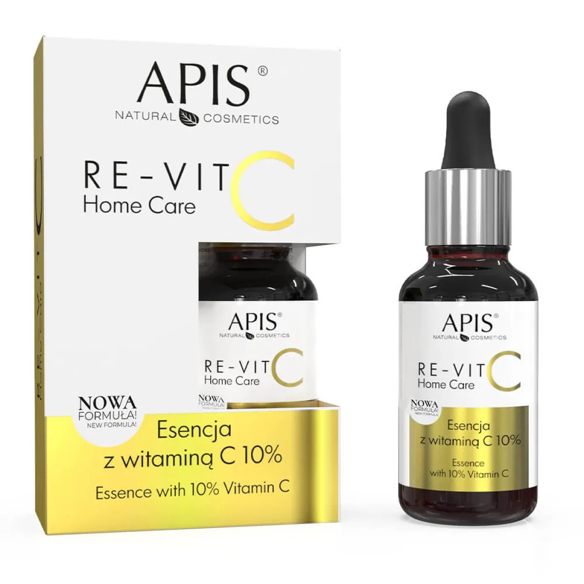 Apis - Re - Vit C Home Care - Serum do twarzy, esencja z witaminą C 10% 30ml
