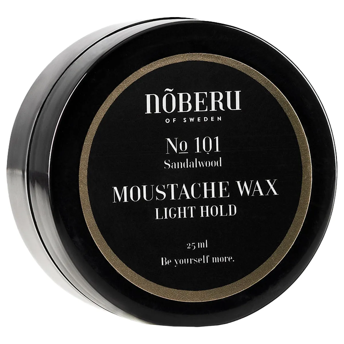 Noberu - Moustache Wax - Light Hold - Sandalwood - Wosk do wąsów 25ml