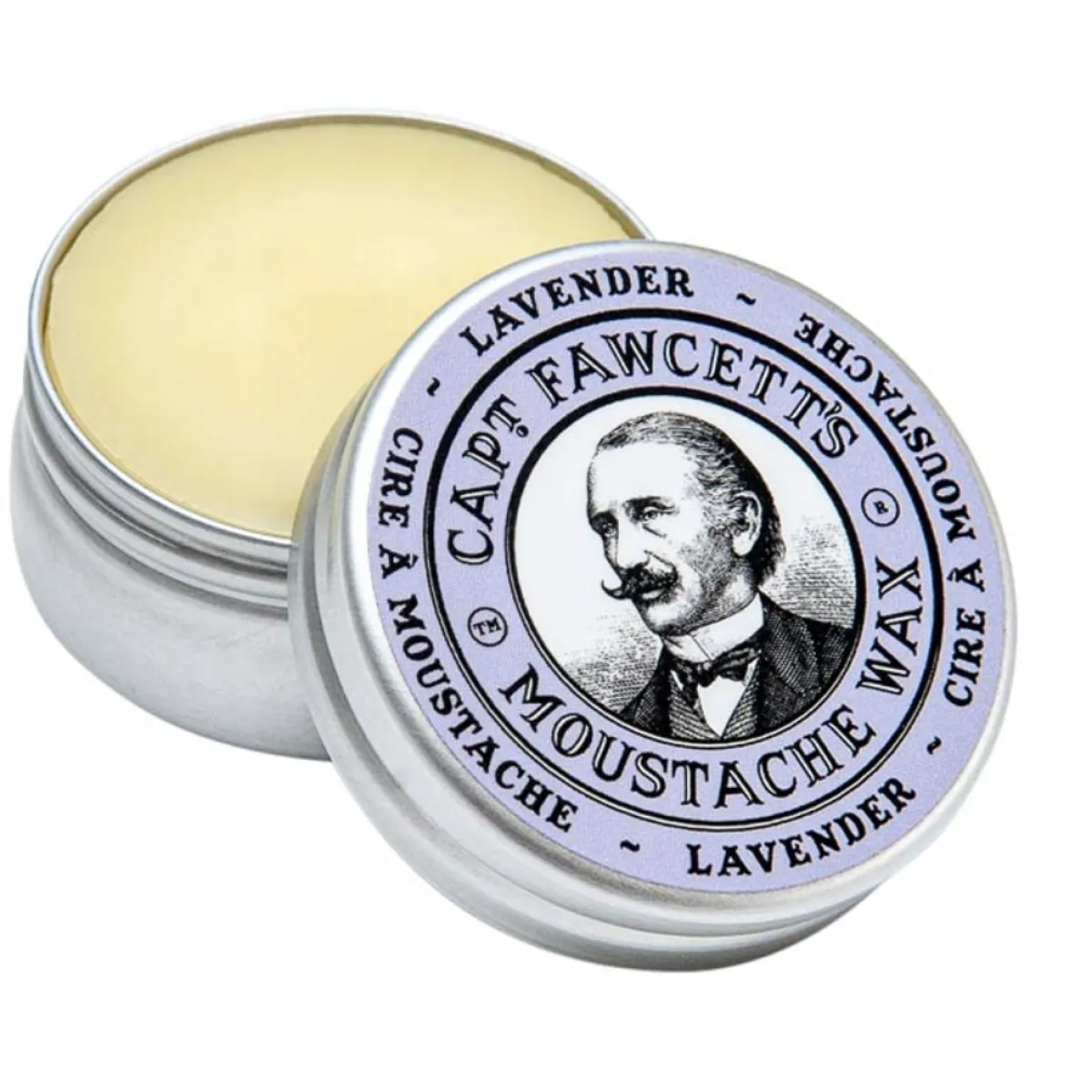 Captain Fawcett - Lavender - Wosk do stylizacji wąsów 15ml