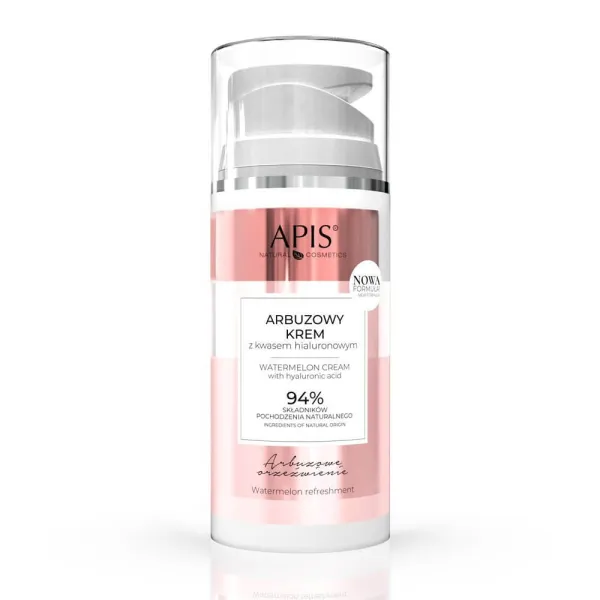 Apis - Arbuzowe Orzeźwienie - Arbuzowy krem do twarzy z kwasem hialuronowym 100ml