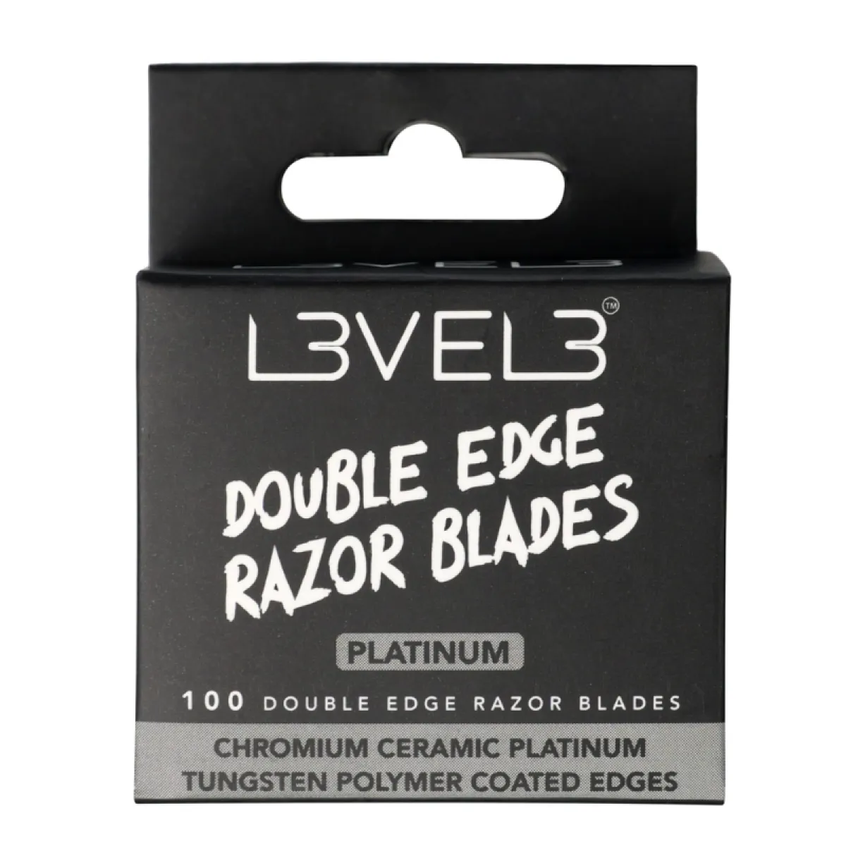 L3VEL3 / LV3 - Ostrza do golenia Double Edge 100szt.