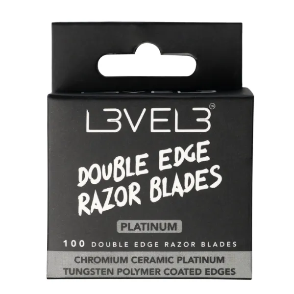 L3VEL3 / LV3 - Ostrza do golenia Double Edge 100szt.
