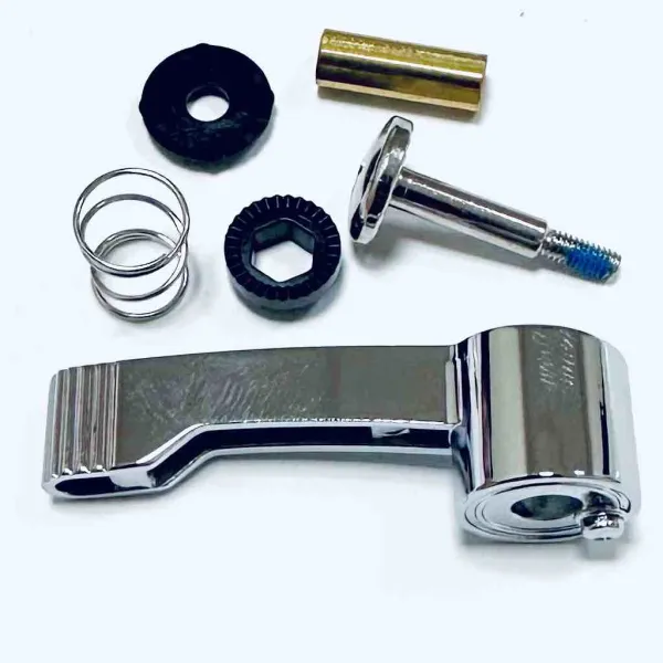 SERWIS - Kompletny SREBRNY guzik/przełącznik otwierania noża maszynki JRL FreshFade 2020C