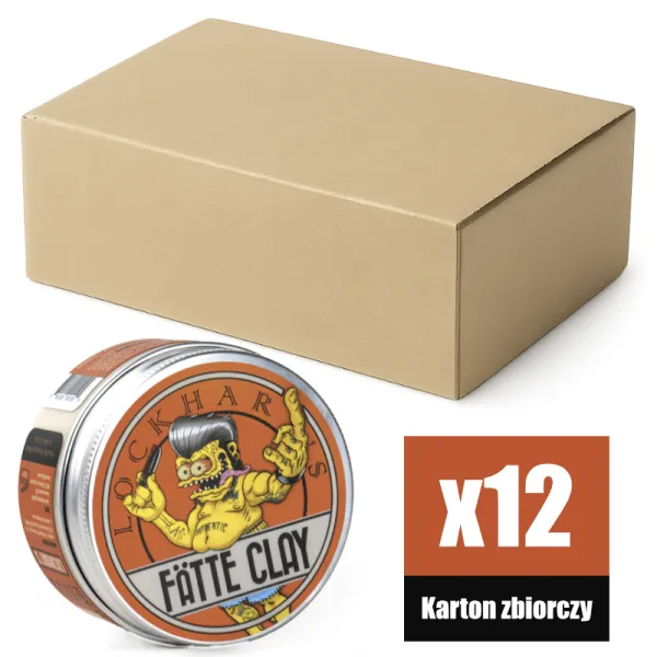 Lockhart's - Fatte Clay - Glinka do włosów KARTON 12x96g