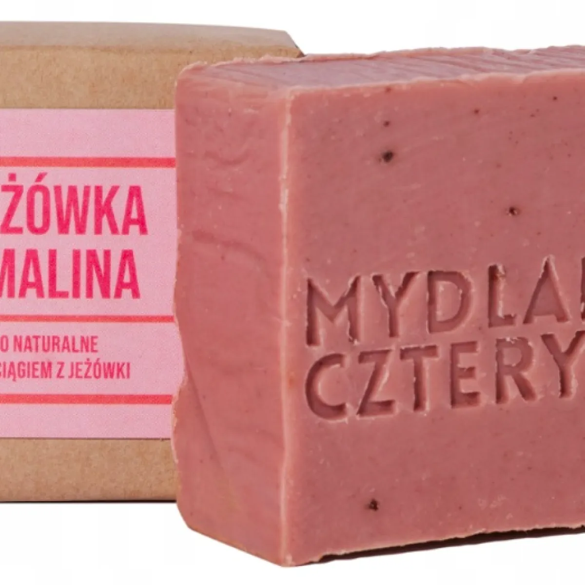Cztery Szpaki - Jeżówka i Malina - Naturalne mydło w kostce 110g
