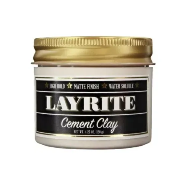 Layrite - Cement - Wodna pomada do włosów 120g
