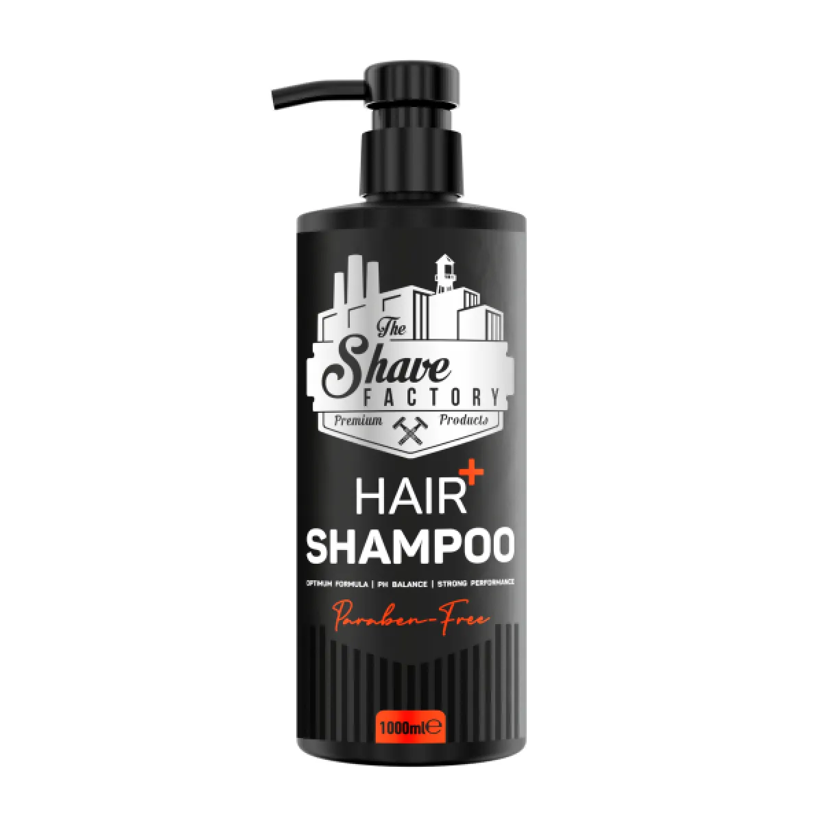 The Shave Factory - Hair Shampoo - Szampon do włosów bez parabenów 1000ml