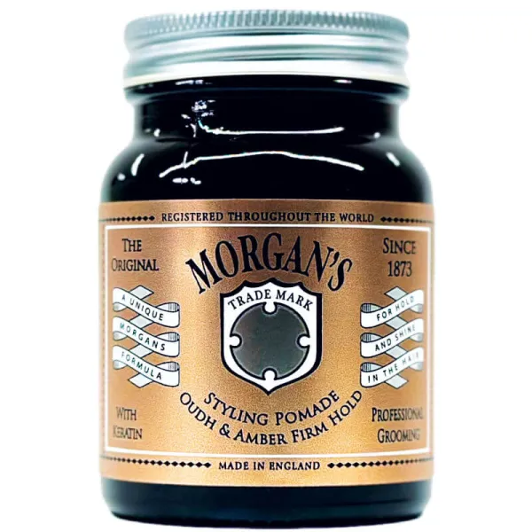 Morgan's - Oudh & Amber Firm Hold - Pomada do włosów 100g