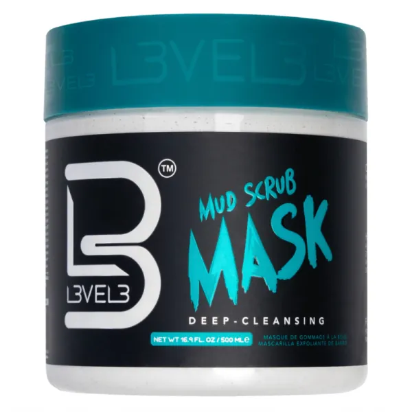 L3VEL3 - Mud Mask Peeling - Maska peelingująca błotna 500 ml