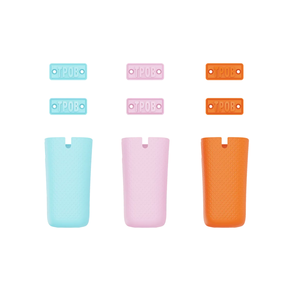 TPOB - 3 PLAY MINI Clipper Spare Grips - Komplet gumowych nakładek