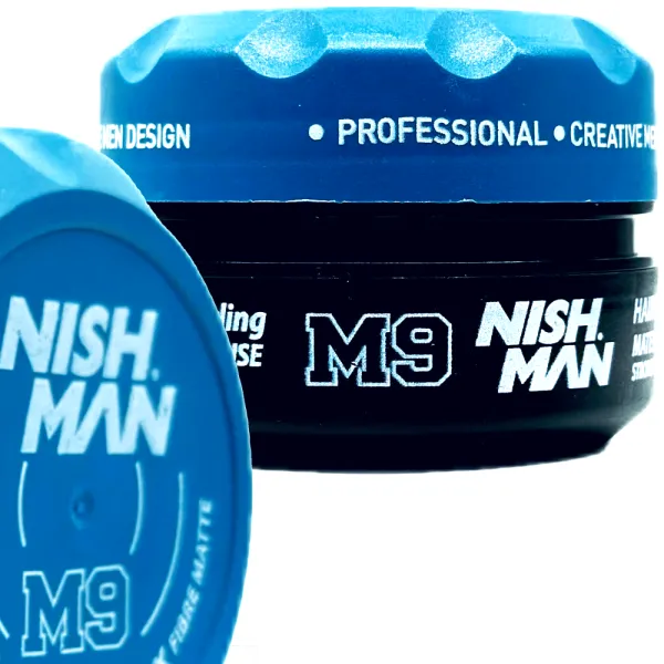 Nishman - M9 Fiber Matte Wax - Pomada do włosów 100ml